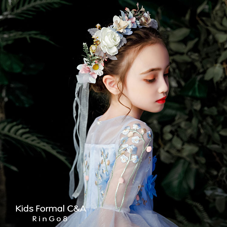 楽天市場】ヘッドドレス 花冠 花かんむり キッズ フォーマル 子供花冠