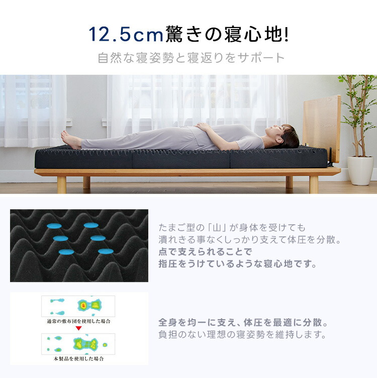 楽天市場】40%OFF【RISE】ゼログラビティ ベッドマットレス兼用極厚