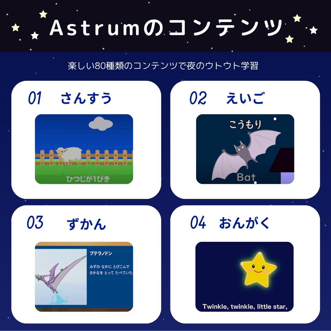 楽天市場】Astrum 寝かしつけ用プロジェクター アストラム 未就学児