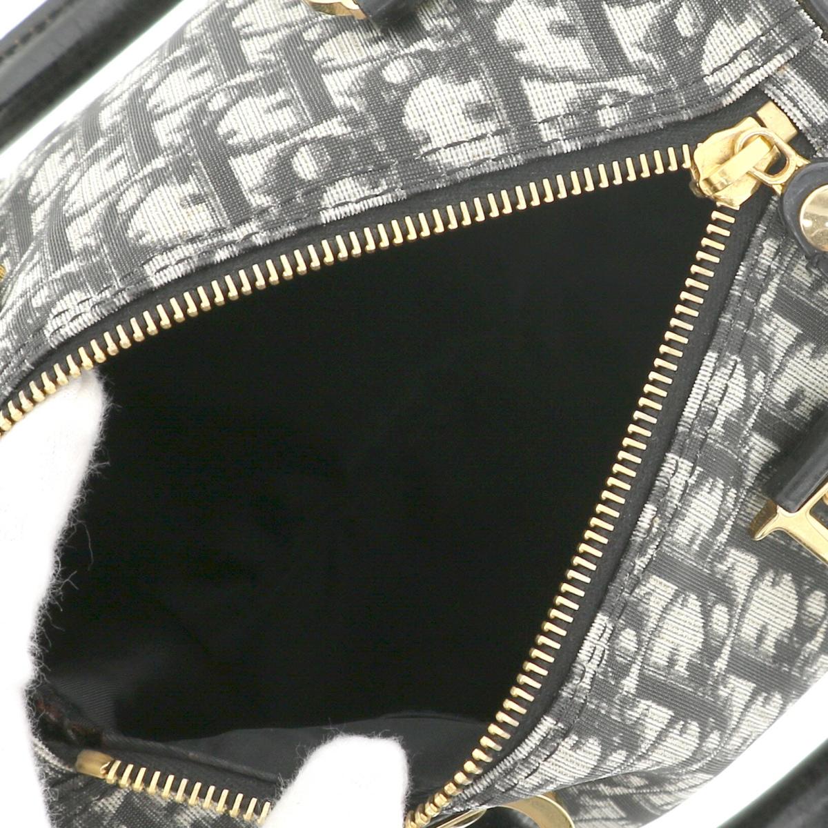クリスチャンディオール Dior ボストンバッグ ハニカム トロッター