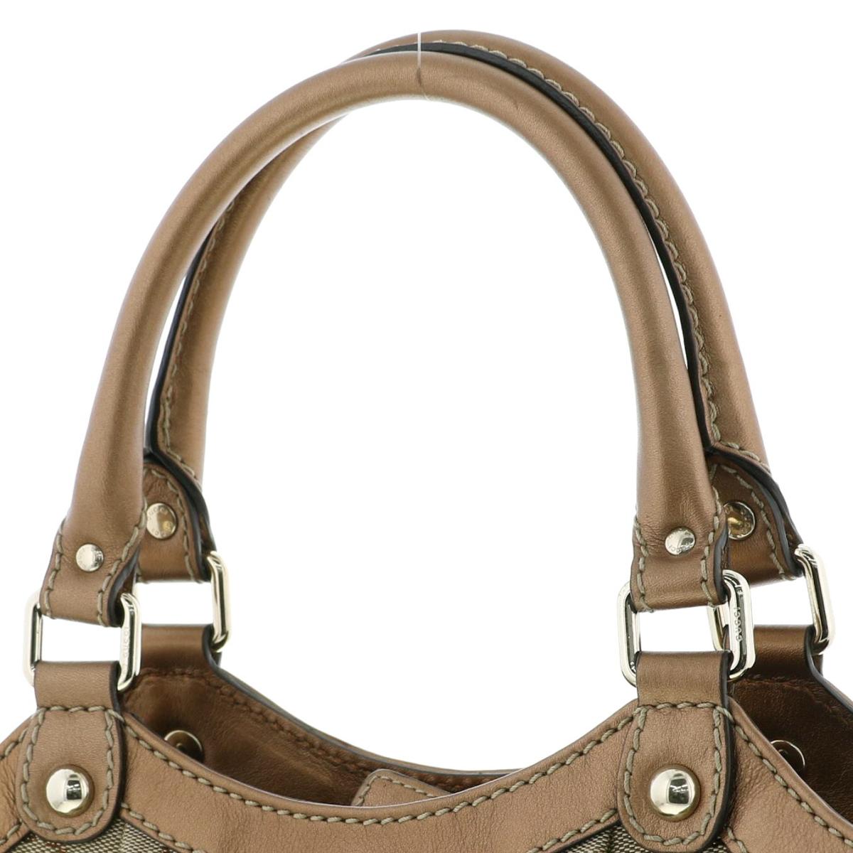 楽天市場】【中古】 GUCCI （グッチ） GGｷｬﾝﾊﾞｽ ﾄｰﾄﾊﾞｯｸﾞ バッグ