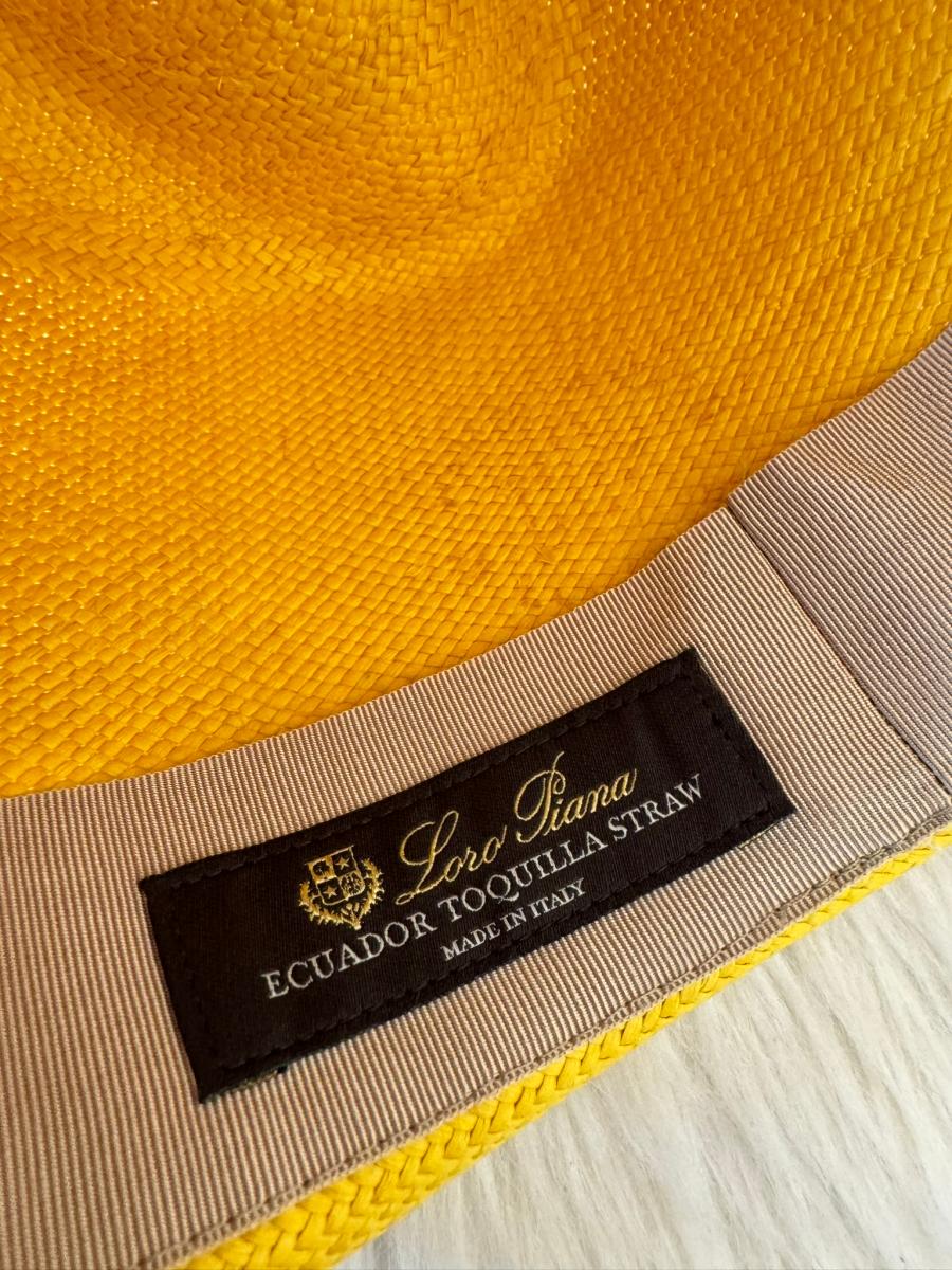 楽天市場】【中古】LoroPiana ロロピアーナ 麦わら帽子 ハット ｽﾄﾛｰﾊｯﾄ