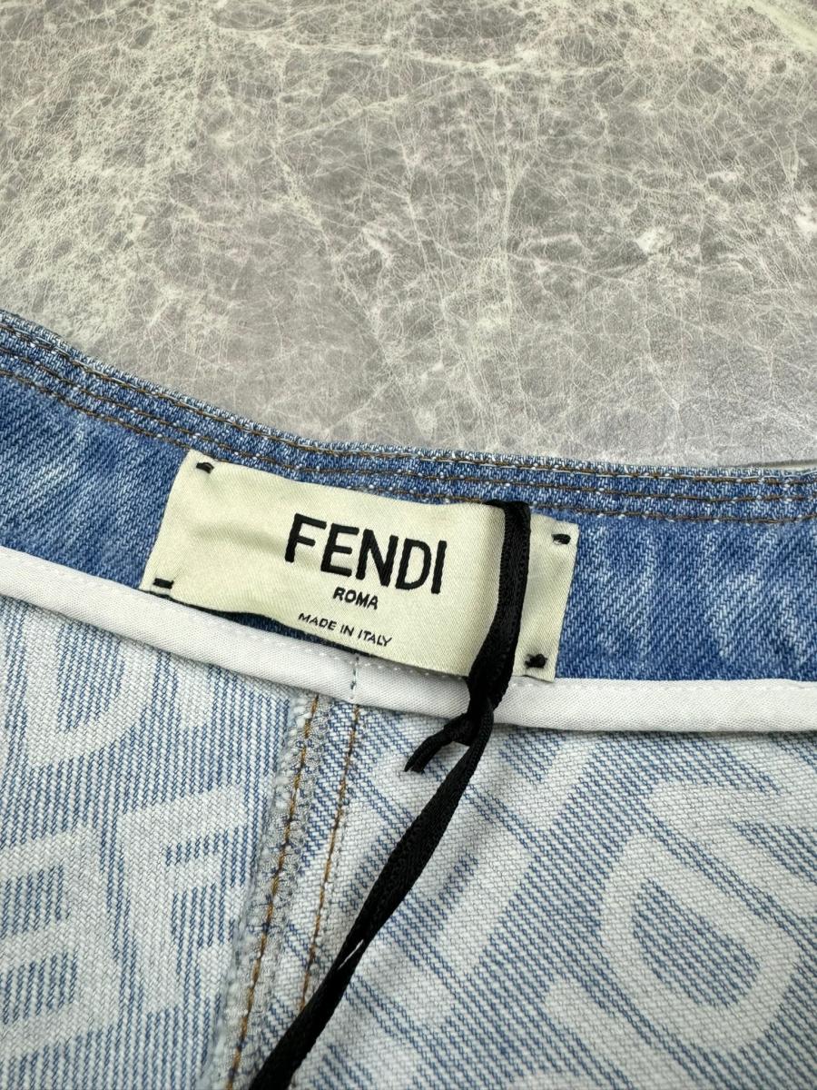 楽天市場】【中古】 FENDI （フェンディ） デニム カーゴパンツ