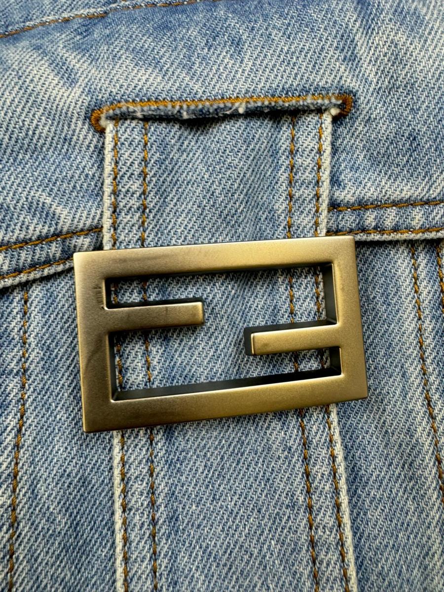 楽天市場】【中古】 FENDI （フェンディ） デニム カーゴパンツ