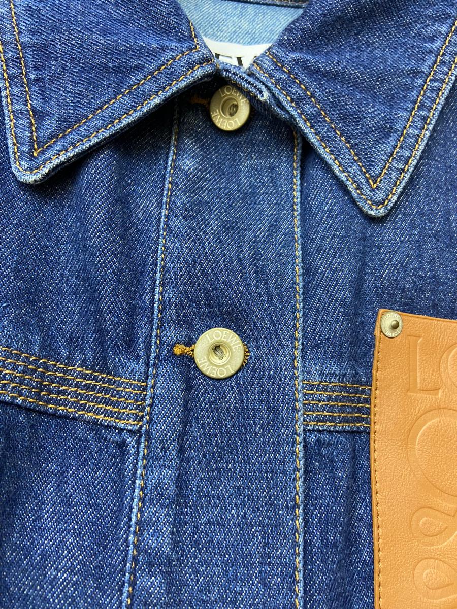 楽天市場】【中古】 LOEWE （ロエベ） ワークウェア ジャケット デニム