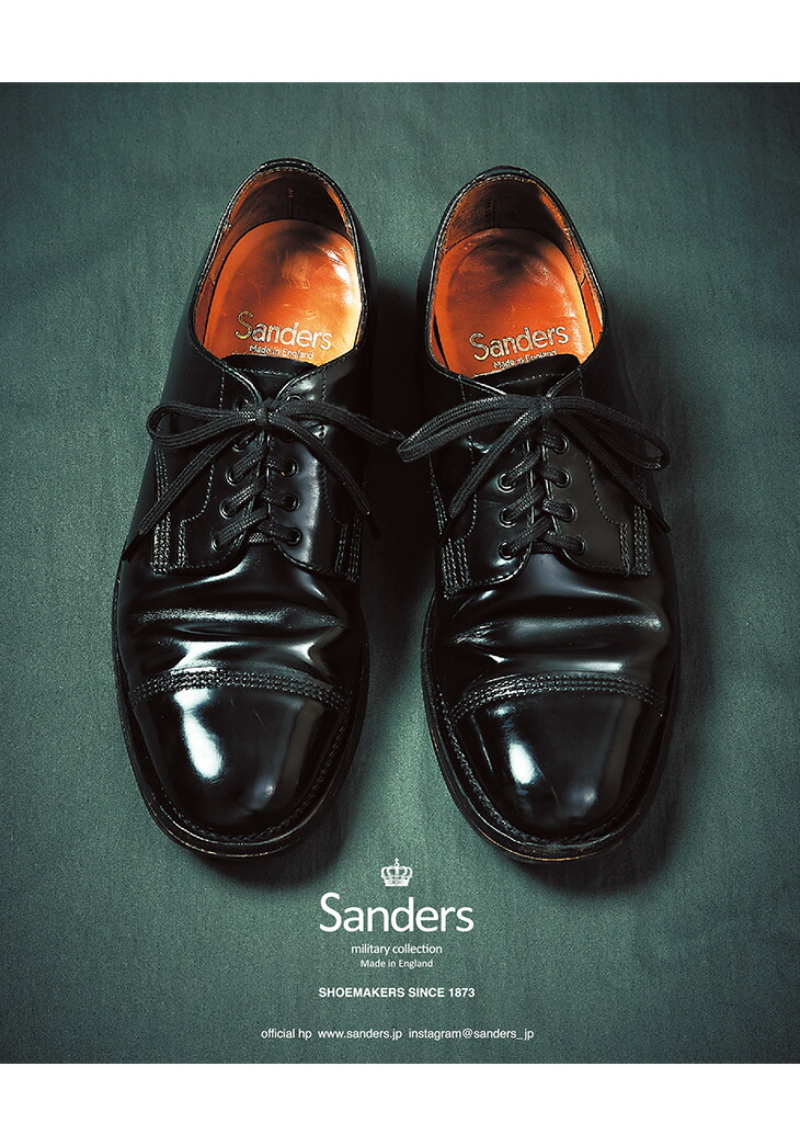 楽天市場】SANDERS（サンダース) #1128 ミリタリーダービーシューズ