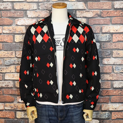 楽天市場】DRY BONES/ドライボーンズ◇Border Argyle Gabardine Jacket