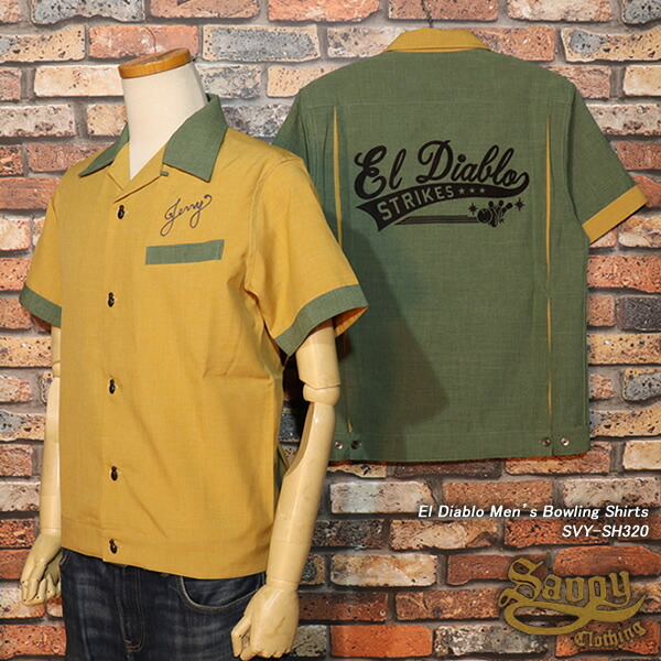 楽天市場】SAVOY CLOTHING サボイクロージング El Diablo Mens Bowling