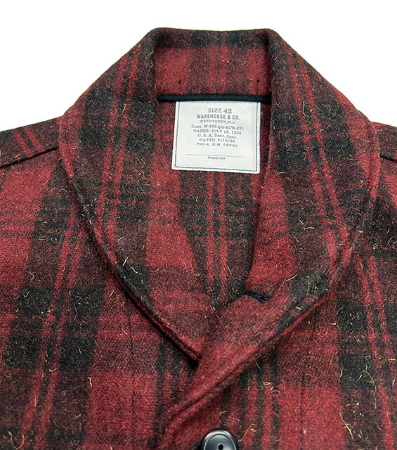 楽天市場】WAREHOUSE ウエアハウス 2217 CCC LUMBER JACKET BUFFALO