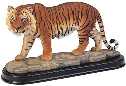 楽天市場】動物彫刻 ベンガル・タイガー置物彫像/ インド