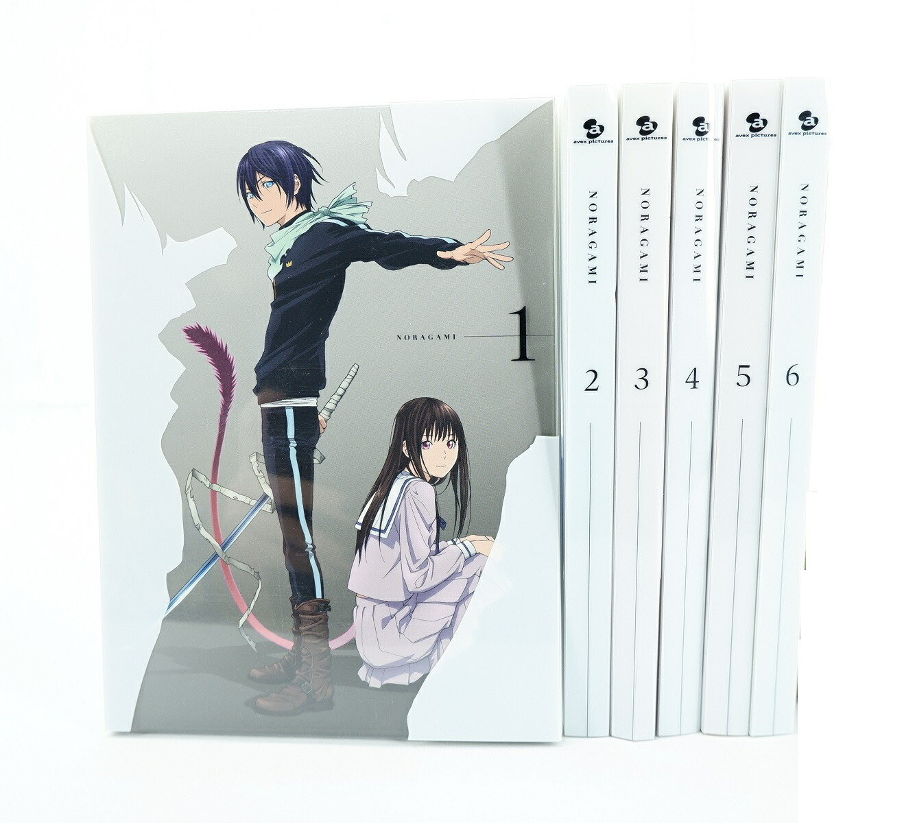 楽天市場】ノラガミ 1巻～6巻 セット 全巻 収納BOX付き 【DVD】 : 浪漫