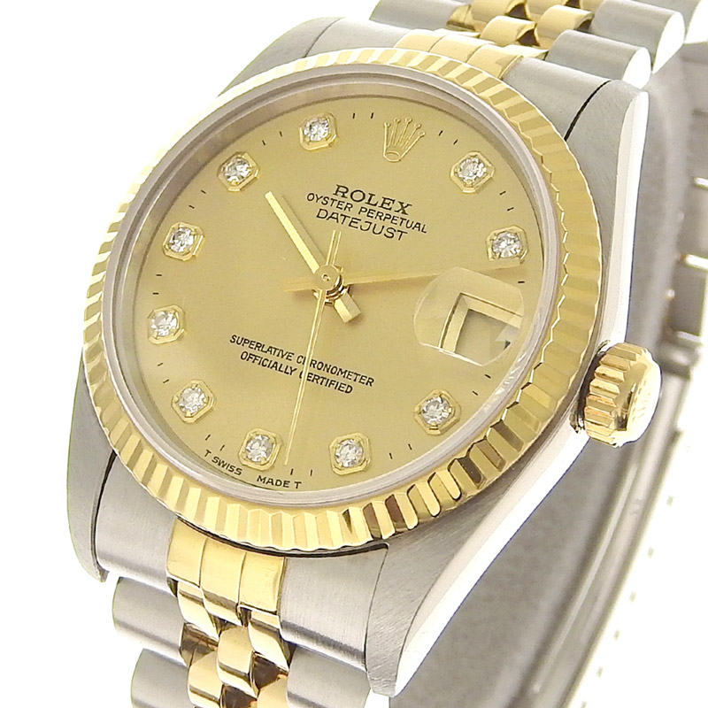 楽天市場】【中古】 ロレックス ROLEX デイトジャスト ボーイズ 自動