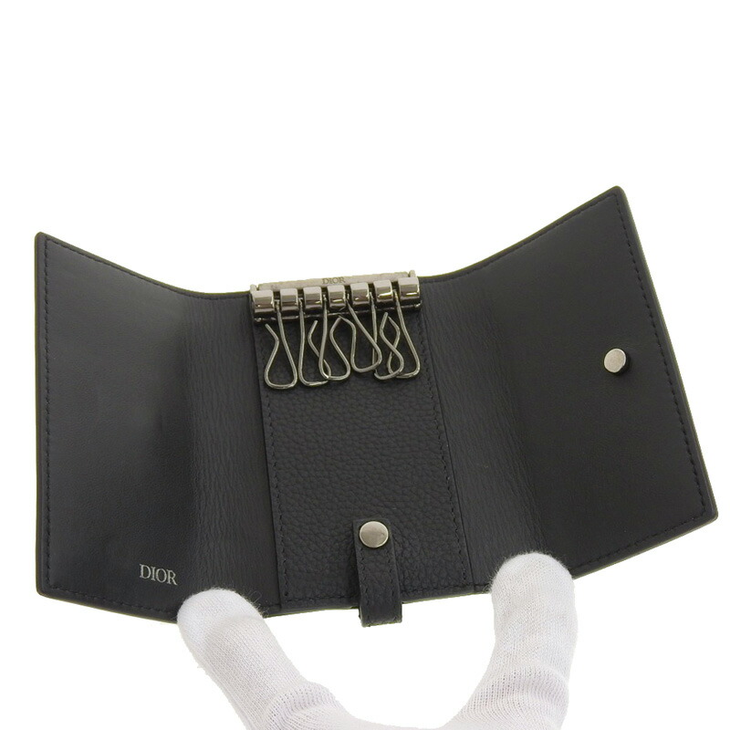 楽天市場】【中古】 ディオール CHRISTIAN DIOR キーケース 6本 6連