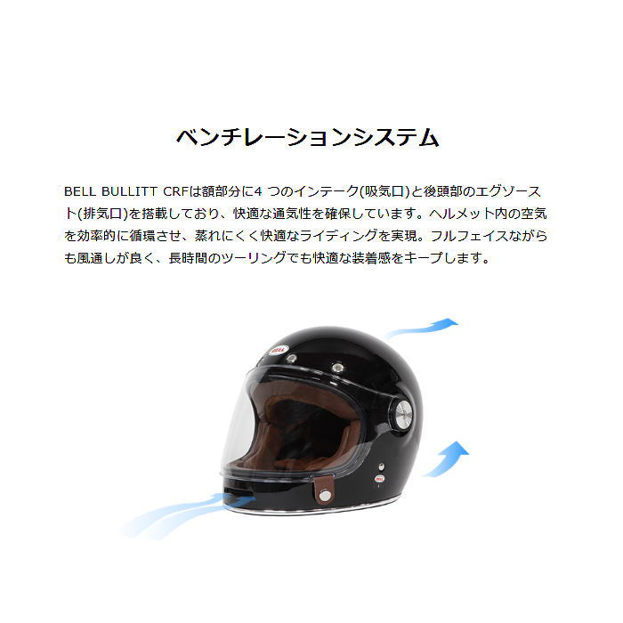 楽天市場】【BELL】ベル BULLITT CRF (ブリット) ソリッド 単色 バイク