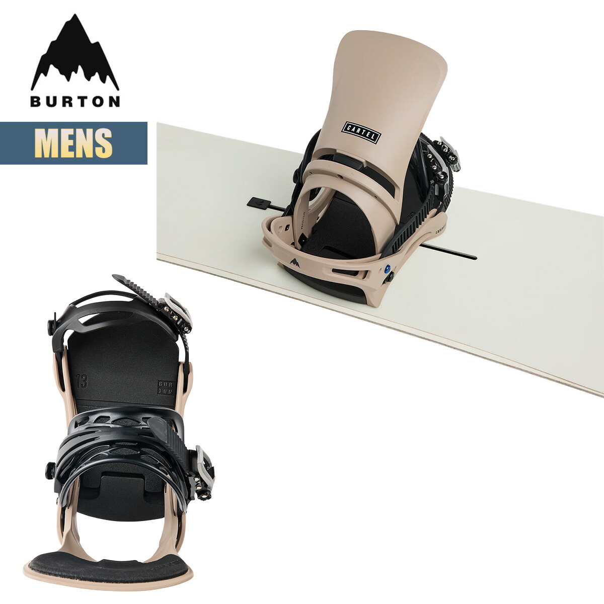 楽天市場】バートン ビンディング メンズ 25-26 Burton カーテル リ