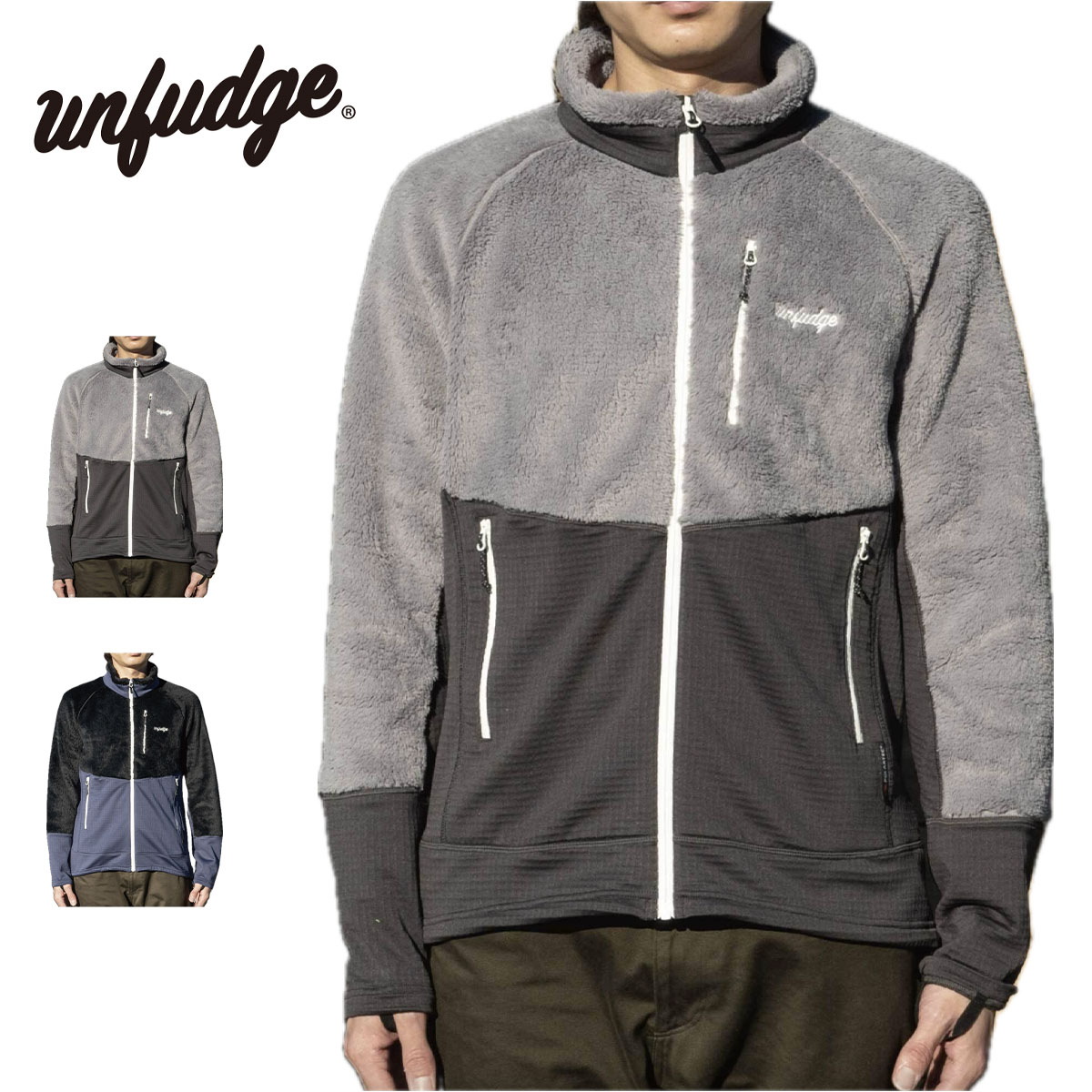 楽天市場】24-25 UNFUDGE UN3100 Mid weight Fleece Hoody