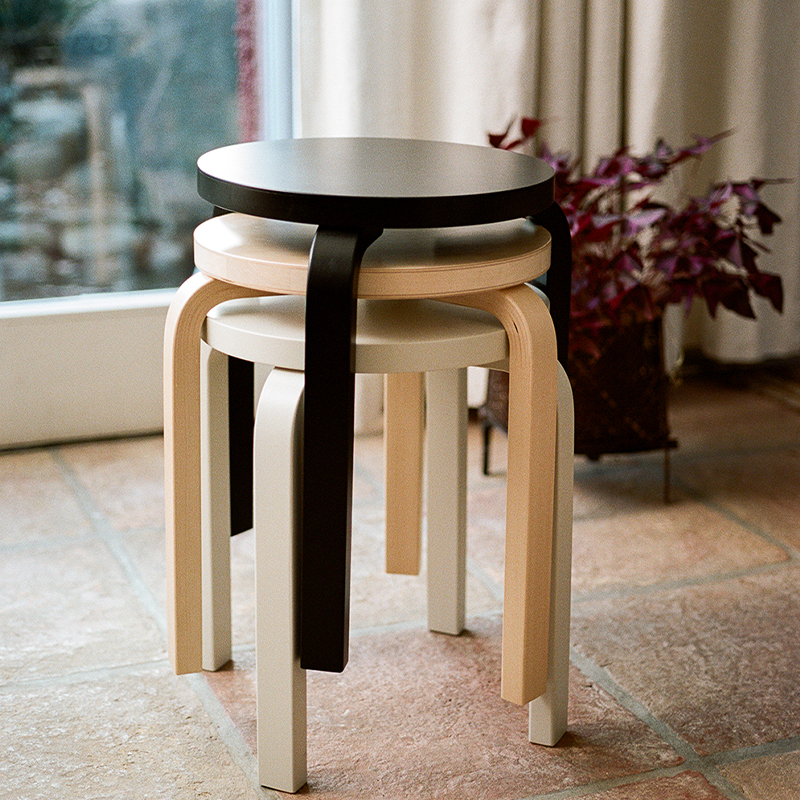 楽天市場】Artek アルテック スツール 60 ナチュラル ラッカー バーチ