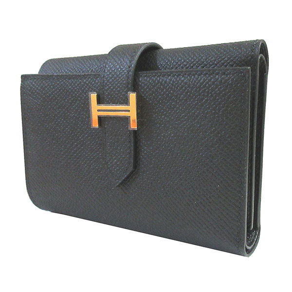 楽天市場】≪Brand new≫ HERMES Bearn Combine Black Gold Backle