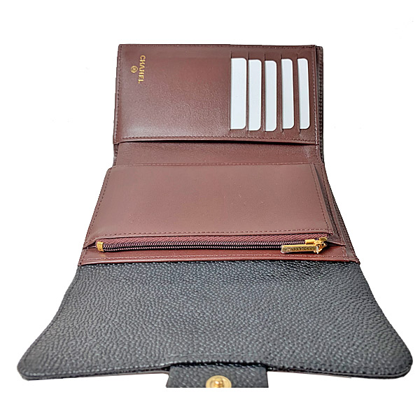 楽天市場】≪Brand new≫ CHANEL Medium Flap Walette Black Gold