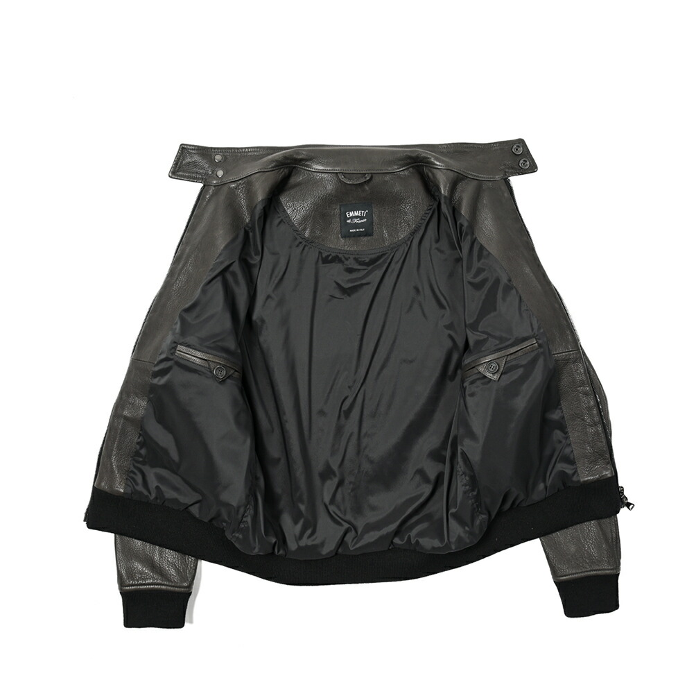 楽天市場】エンメティ EMMETI GREYSON レザー ジャケット ライダース