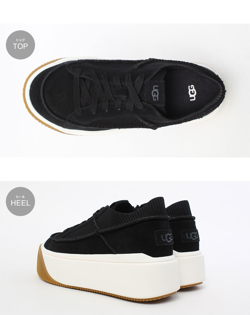 楽天市場】UGG アグ スニーカー 厚底 レディース 1152717 EZ-DUZZIT