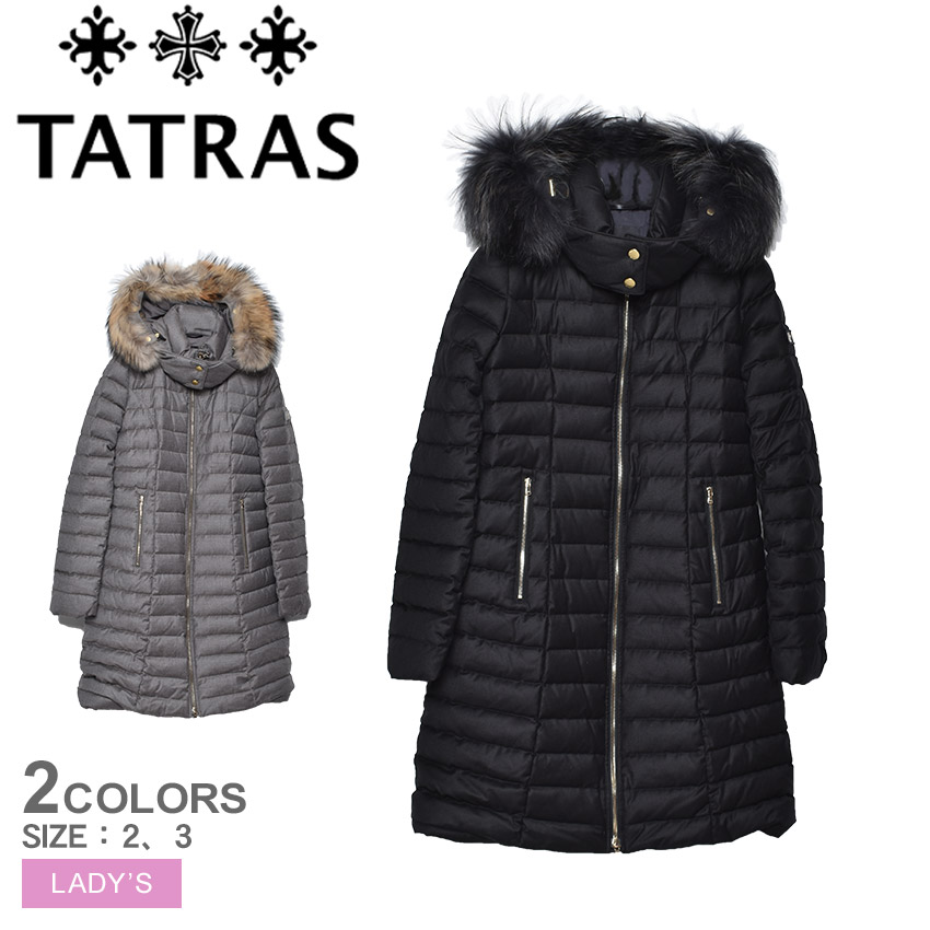 楽天市場】【max25％オフ☆】タトラス ダウンコート レディース チマ
