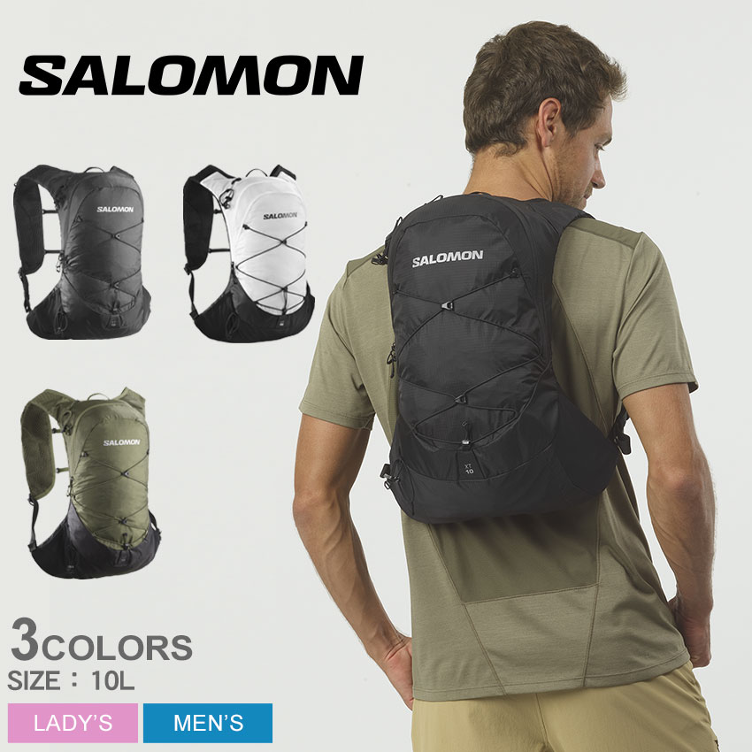 SALOMON XT 10 ブラック リュック SALOMON XT 10 BLACK/（サロモン