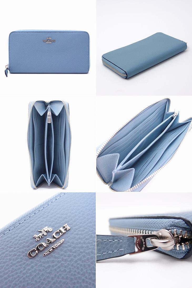 楽天市場】コーチ COACH 財布 長財布 レディース レザー ラウンド