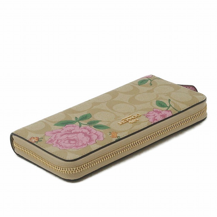 楽天市場】コーチ COACH 財布 レディース 長財布 花柄 ラウンド