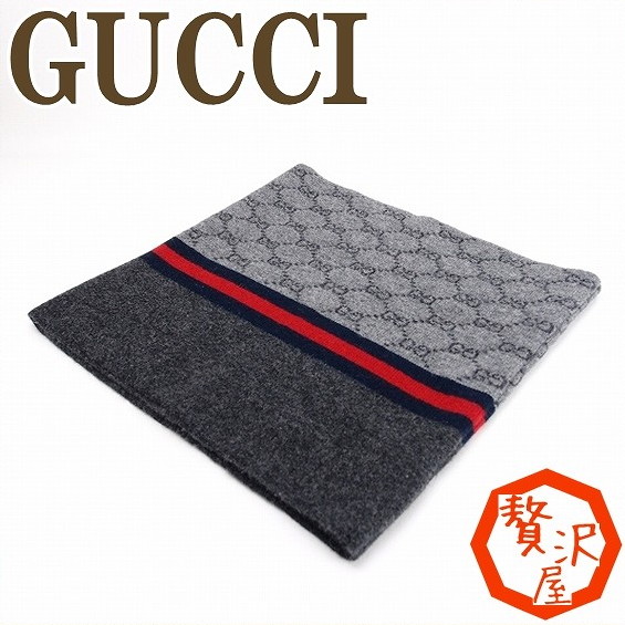 楽天市場】グッチGUCCI マフラー メンズ ネックウォーマー 269592