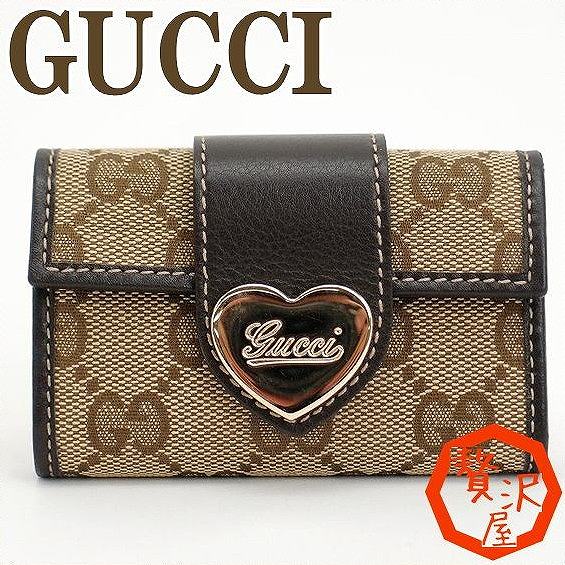 楽天市場】グッチ GUCCI キーケース GG 6連 ハート キーケース 203551