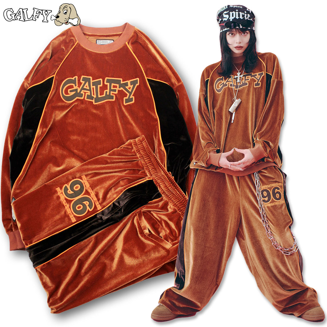楽天市場】ガルフィー GALFY 俺らの96' ベロア SET UP セットアップ L