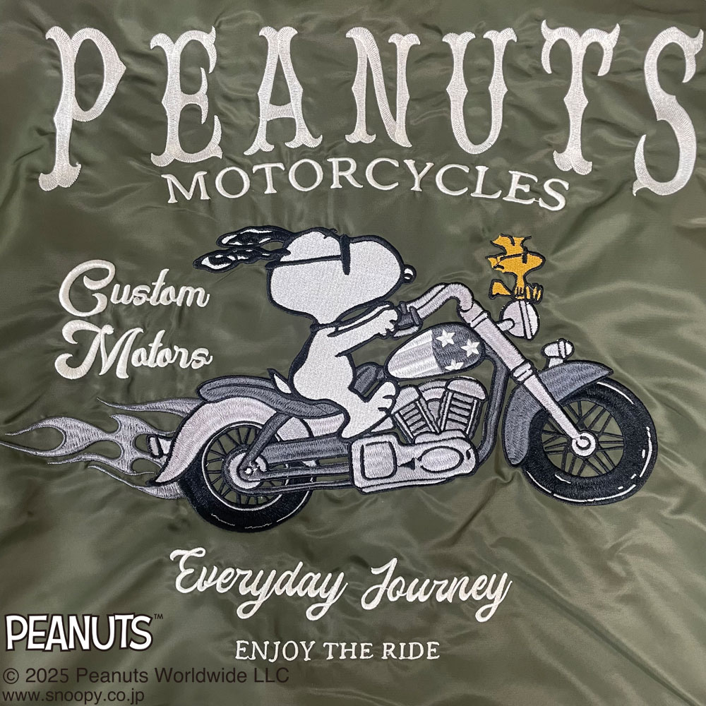 楽天市場】SNOOPY×Flagstaff PEANUTS BIKER MA-1 フラッグスタッフ