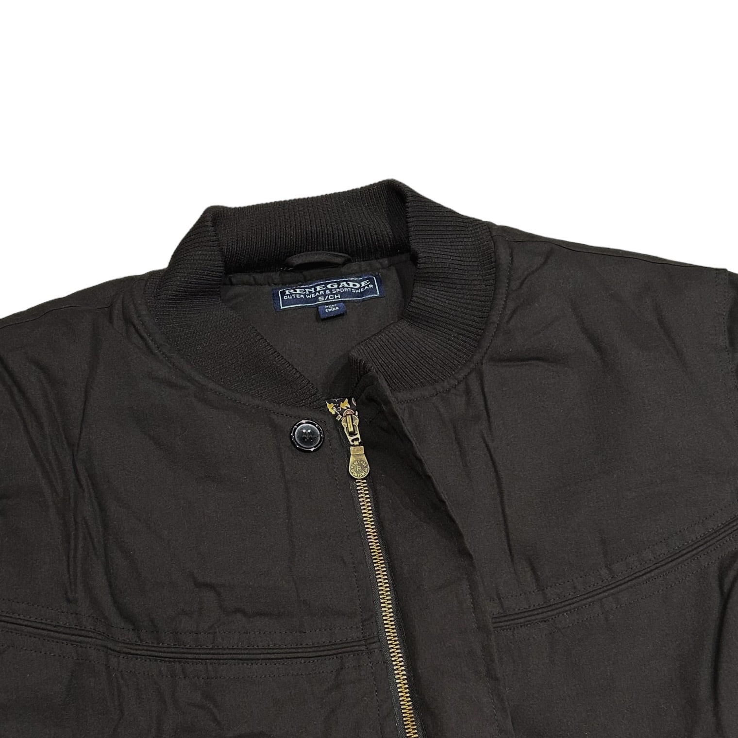 楽天市場】RENEGADE SPORTS Padded Nylon Lined Derby Jacket Black