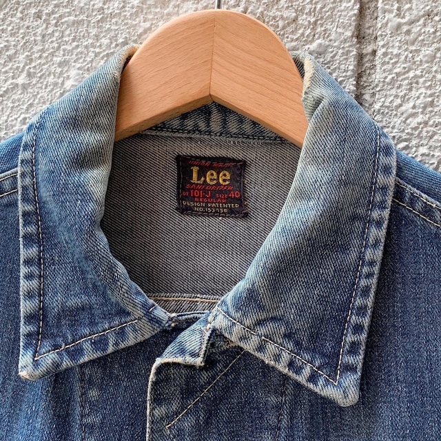 Lee 50's 60's復刻 101j 三角タグ 40 ミントコンディション Lee 50's