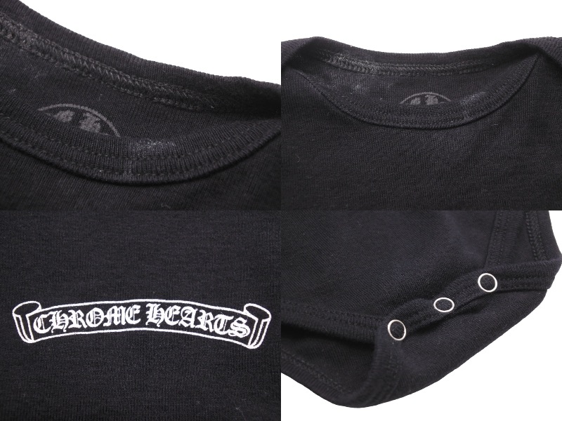 楽天市場】Chrome Hearts クロムハーツ ベイビー ロンパース クロス