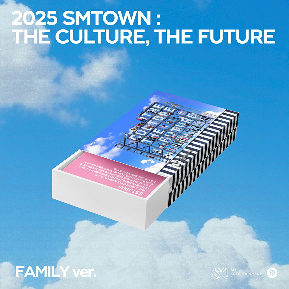 楽天市場】SM TOWN - 2025 SMTOWN : THE CULTURE, THE FUTURE (FAMILY