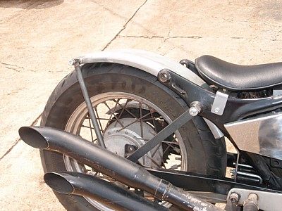 楽天市場】部品屋K&W フラットフェンダーキット ビラーゴ250XV250