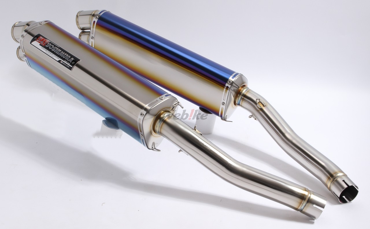 楽天市場】YOSHIMURA ヨシムラ スリップオン Tri-Ovalサイクロン 2END