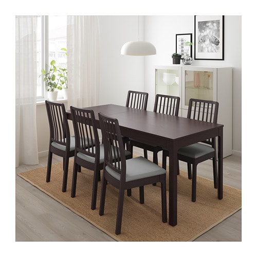 楽天市場】[IKEA/イケア/通販]EKEDALEN エーケダーレン 伸長式テーブル