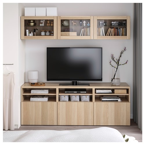 楽天市場】[IKEA/イケア/通販]BESTA ベストー テレビボード/ガラス扉