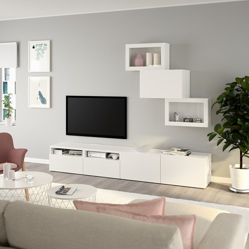 楽天市場】[IKEA/イケア/通販]BESTA ベストー テレビボード/ガラス扉