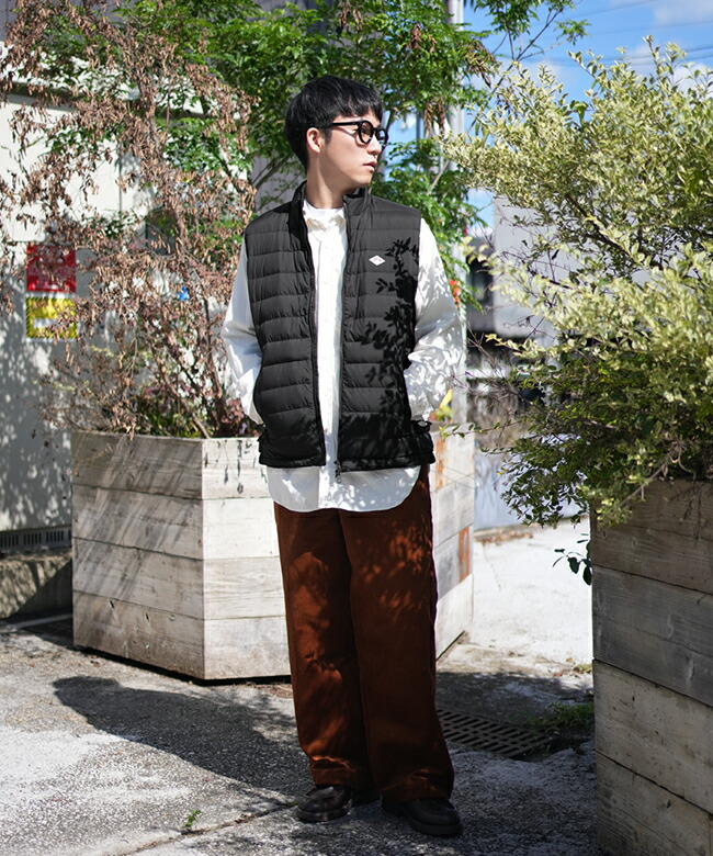 楽天市場】◇[DT-A0565NRP]DANTON(ダントン)MIDDLE DOWN ZIP VEST