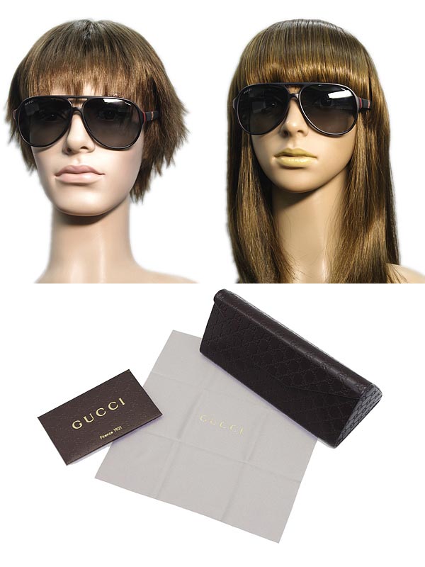楽天市場】サングラス GUCCI グッチ グラデーションブラック 偏光