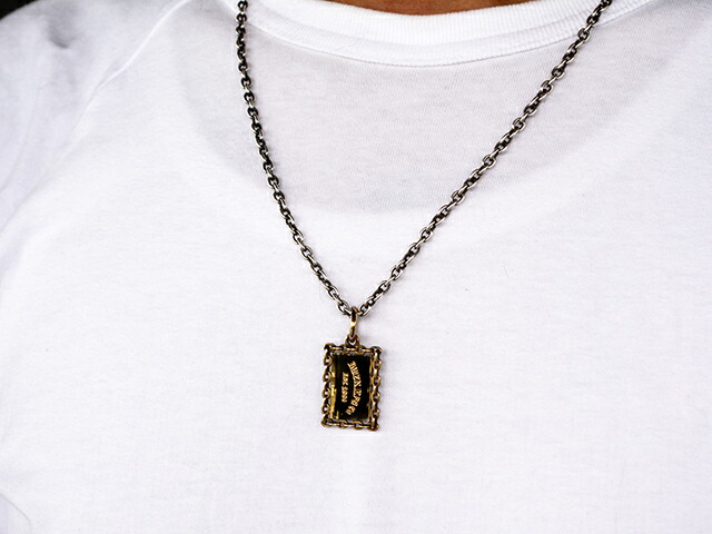 楽天市場】【HWZN BROSS/ハウゼンブロス】「Chain Plate Flame Pendant