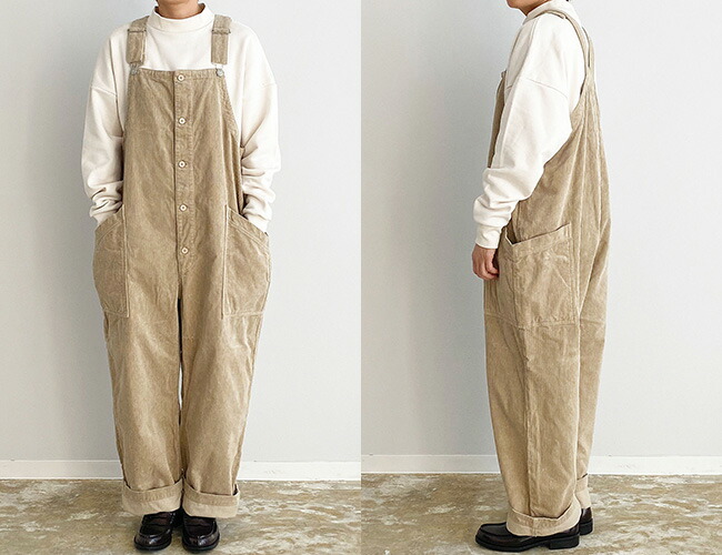 楽天市場】HARVESTY (ハーベスティ) CORDUROY OVERALLS コーデュロイ