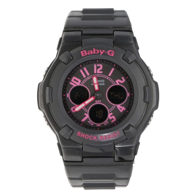 楽天市場】CASIO カシオ/Baby−G/ ピンク×ブラック/BGA-117/500*/B