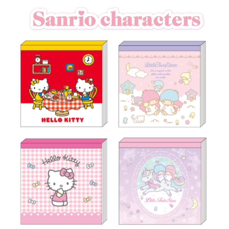 楽天市場】サンリオキャラクターズ スクエアメモ ハローキティ リトル