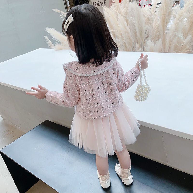 楽天市場】キッズ 子供服 入園式 ジャケット チュールワンピース 2点