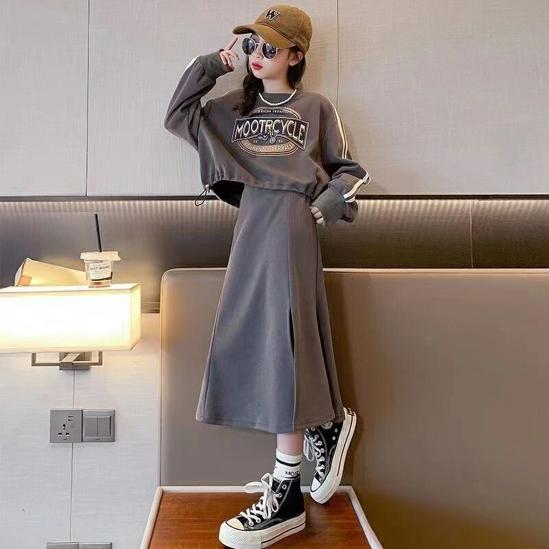 楽天市場】セットアップ 女の子 スカートセット サイドライン 秋服